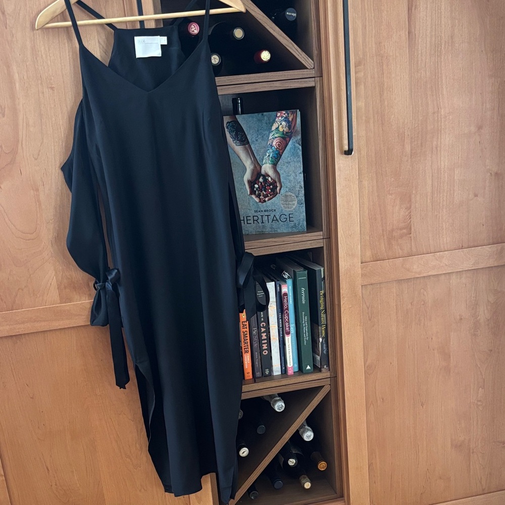 ASOS Black Asymmetrical Dress